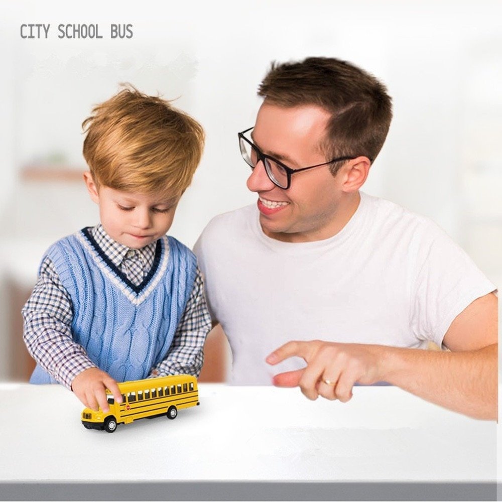 1-64-Diecast-Alloy-Inertial-School-Bus-Model-Pull-Back-Car-Toys-Vehicle-Kids-Educational-Toy-2