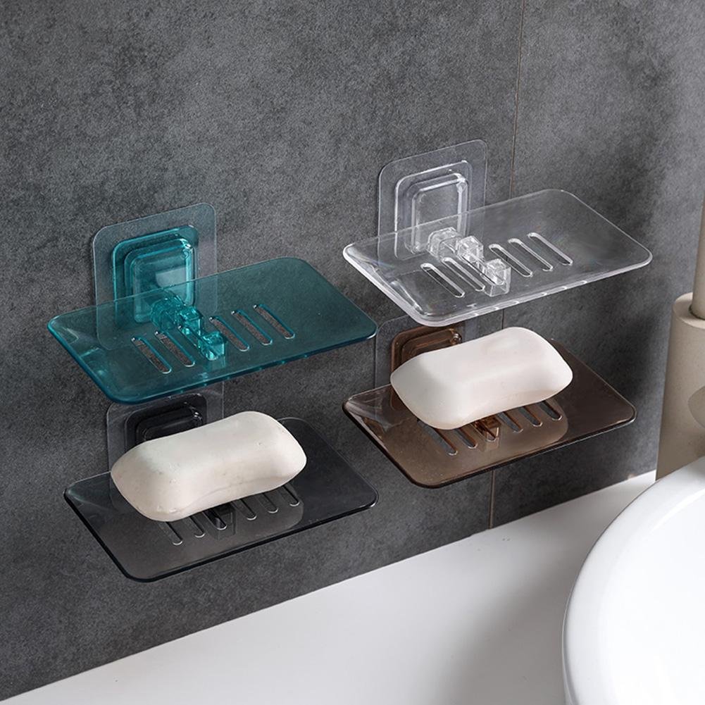 1PC-Wall-mounted-Soap-Rack-Suction-up-Soap-Holder-Soap-Box-Holder-Punch-free-Bath-Bathroom-1