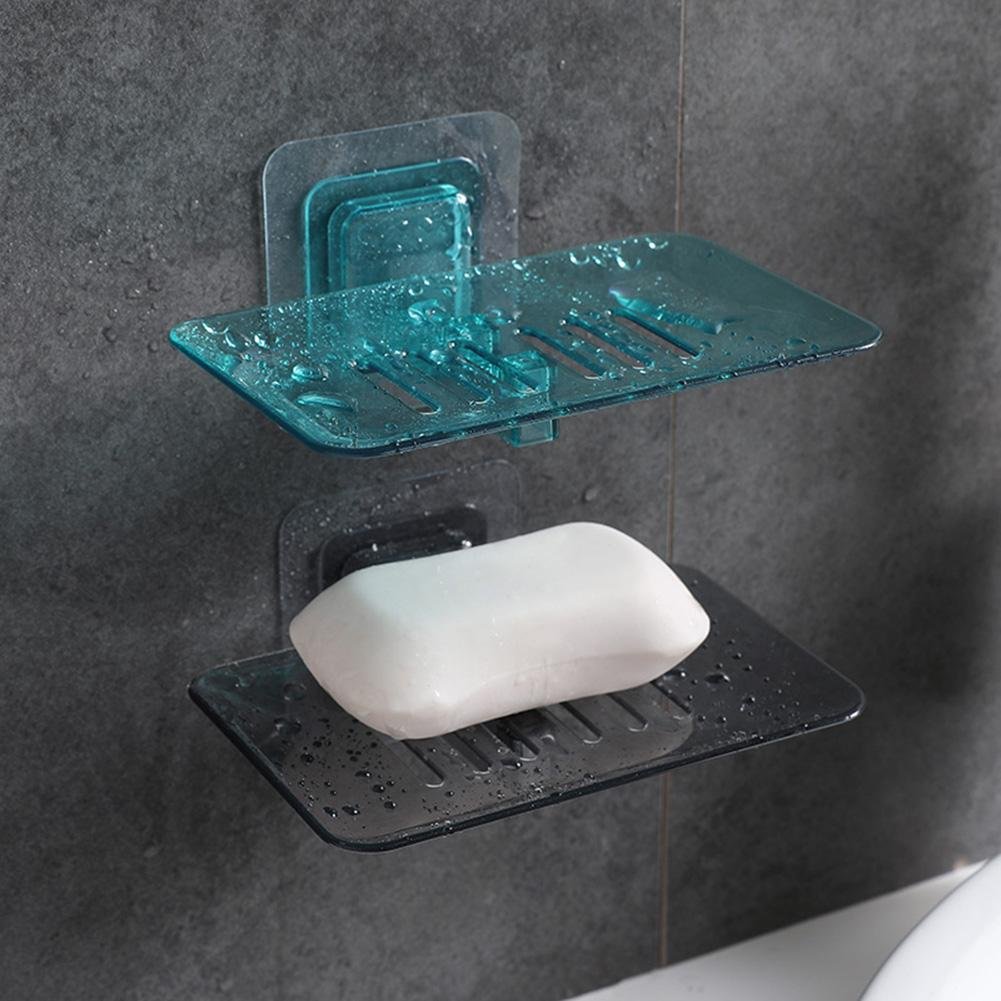 1PC-Wall-mounted-Soap-Rack-Suction-up-Soap-Holder-Soap-Box-Holder-Punch-free-Bath-Bathroom-3