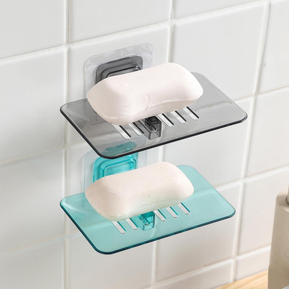 1PC-Wall-mounted-Soap-Rack-Suction-up-Soap-Holder-Soap-Box-Holder-Punch-free-Bath-Bathroom-5