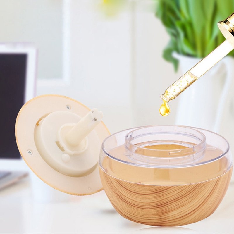 300ML-Air-Humidifier-Electric-Aromatherapy-Diffuser-Mist-Maker-Wood-Grain-Difusor-Humidificador-With-LED-Light-For-1