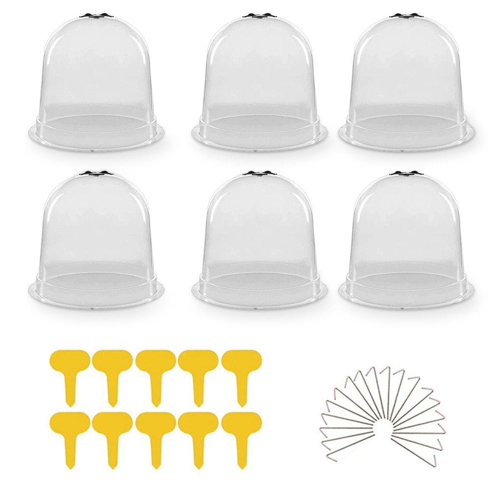 34Pcs-set-Plant-Protect-Bell-Cover-Plastic-Garden-Backyard-Mini-Greenhouse-Anti-Freeze-Clear-Plant-Cover-1