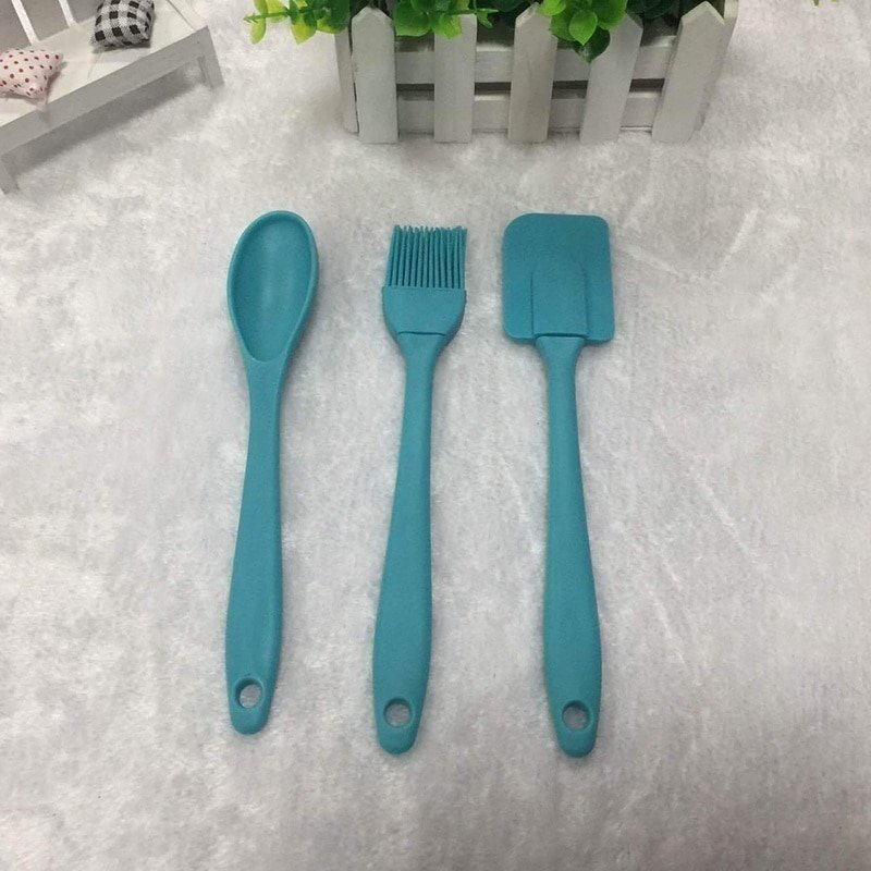 3Pcs-Creativity-Silicone-Spatula-Scraper-Brush-Spoon-Kitchen-Baking-Tools-Set-Gadget-Accessories-3