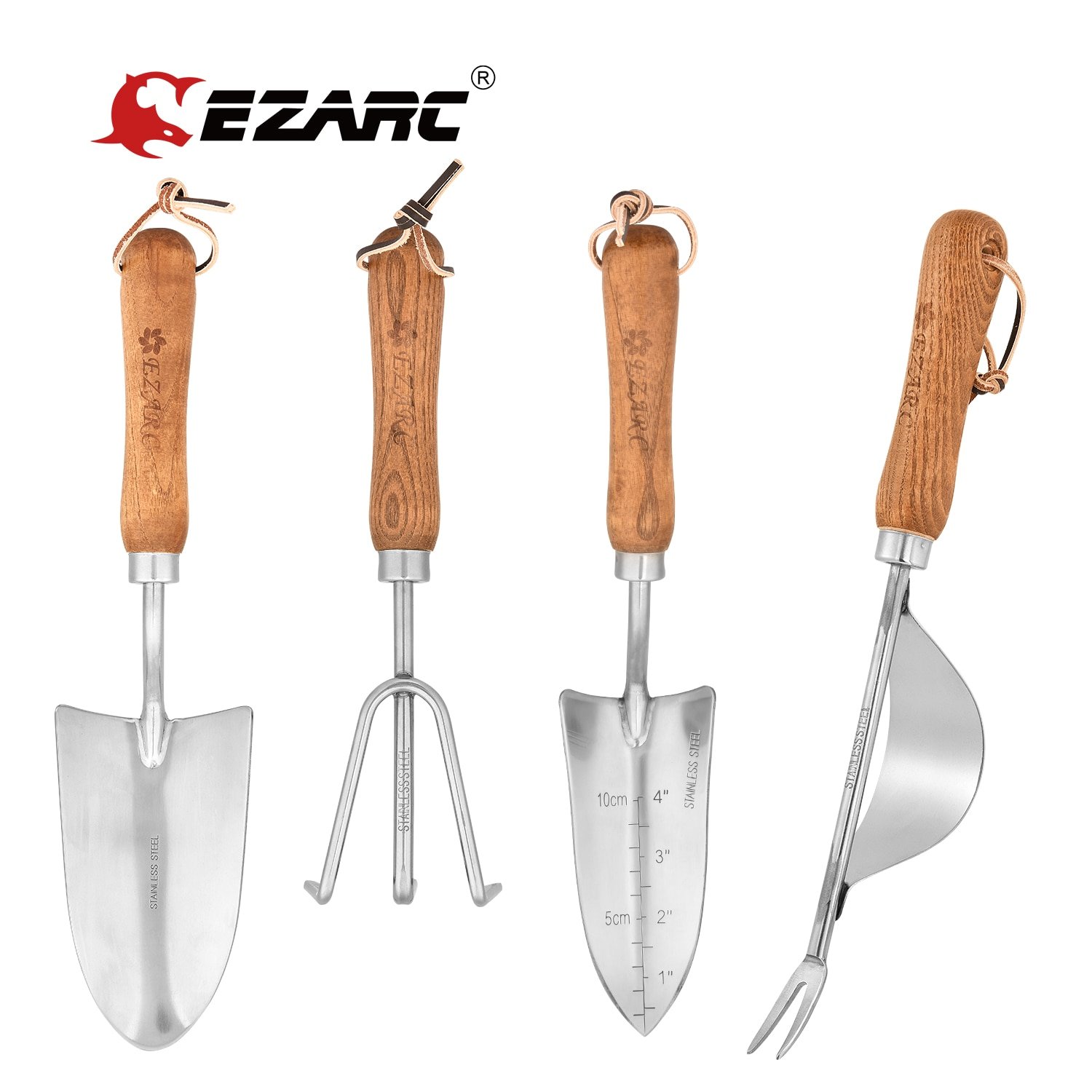 EZARC-4Pcs-Garden-Tools-Set-for-Gardening-Orchard-Bonsai-Kit-Stainless-Steel-Garden-Set-Utensils-with