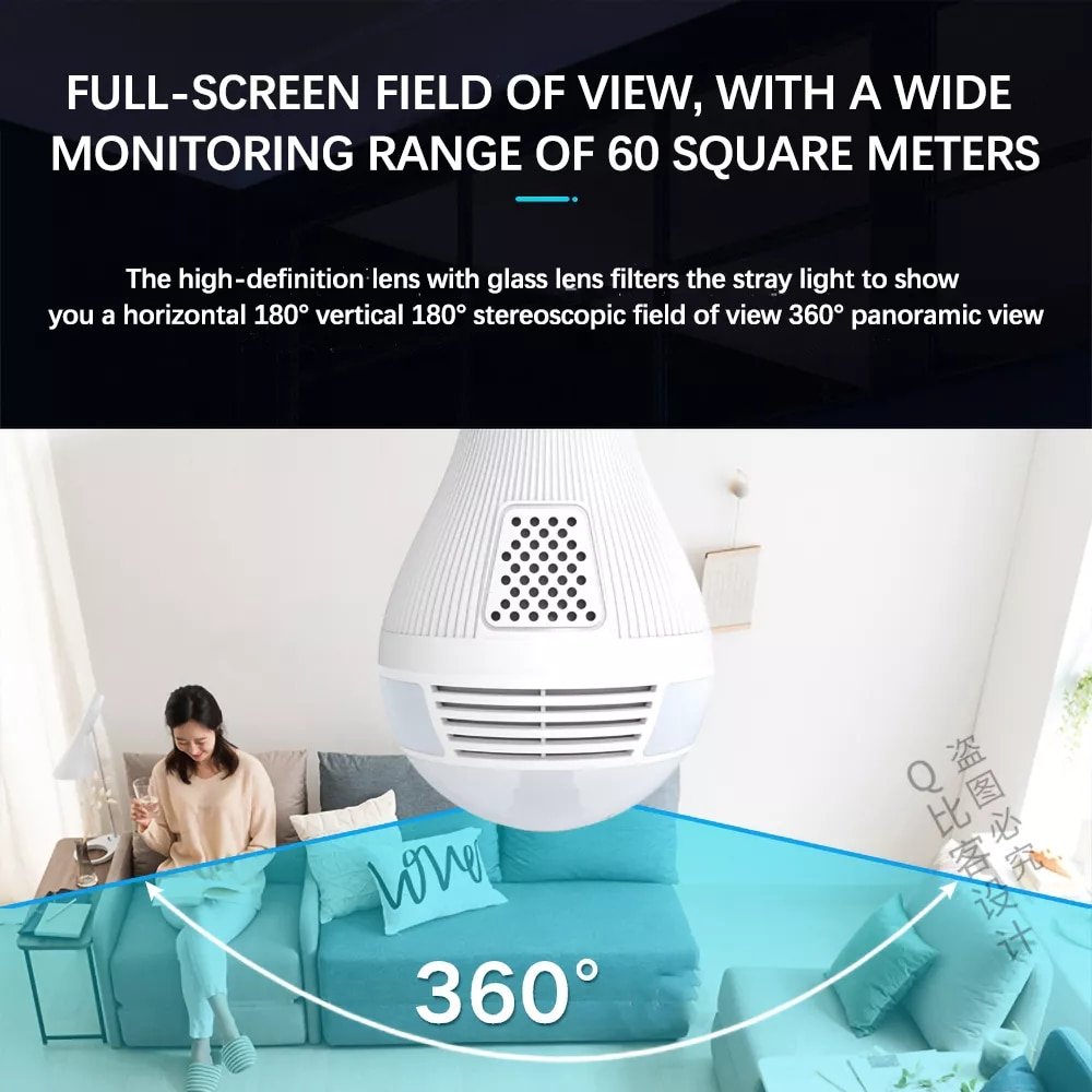 HD-360-Panoramic-Wifi-1080P-IP-Camera-Light-Bulb-Home-Security-Video-Camera-Wireless-CCTV-Surveillance-2