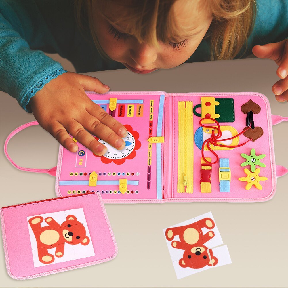 Kids-Montessori-Toys-Baby-Busy-Board-Early-Educational-Learning-Tools-Toddler-Educational-Toys-Intelligence-Developing-for-4