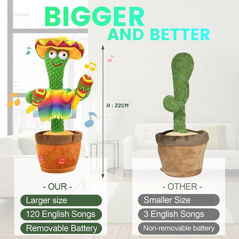 New-Cute-Dancing-Cactus-Doll-USB-and-Bluetooth-Lovely-Talking-Plush-Toy-Sound-Record-Repeat-Educational-5