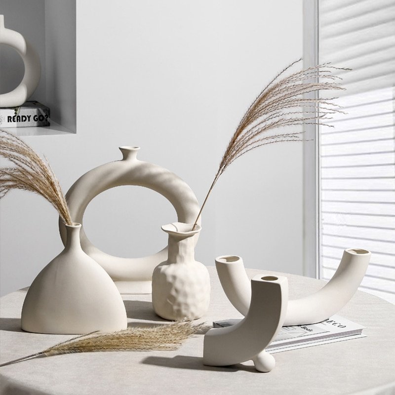 Nordic-Simple-Vegetarian-Ceramic-Vase-Home-Decor-Flowers-Vase-Arrangement-Dried-Flower-Desktop-Art-Home-Living