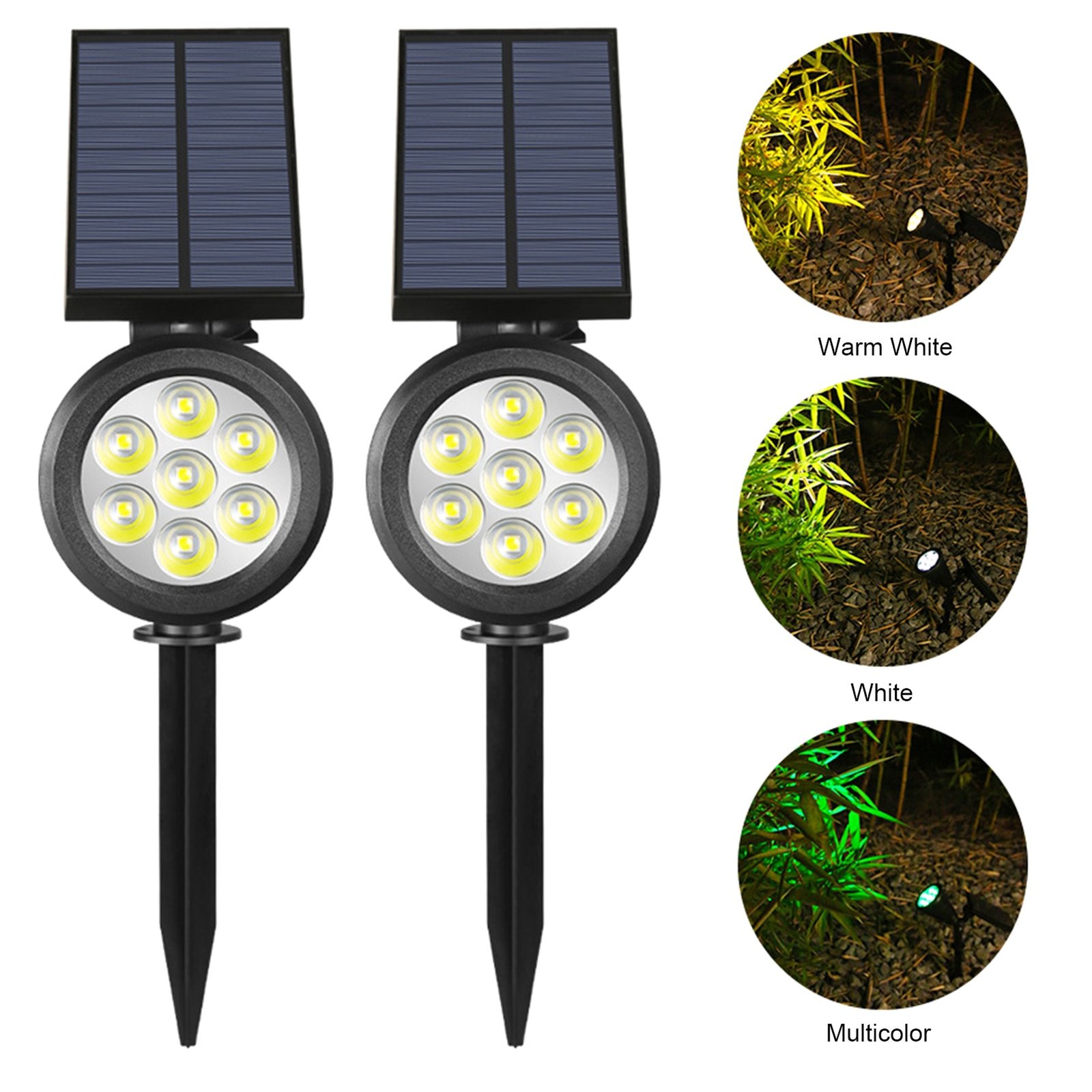 Outdoor-LED-Garden-Lawn-Light-7LED-Landscape-Lamp-Spike-Waterproof-3-Level-Brightness-Path-Bulb-Warm